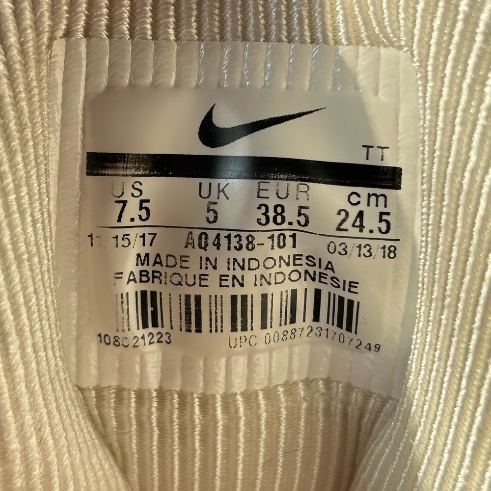 NIKE Air Max 95 Panache Corduroy Athletic Shoes | Women’s Size 7.5 - Picture 6 of 8